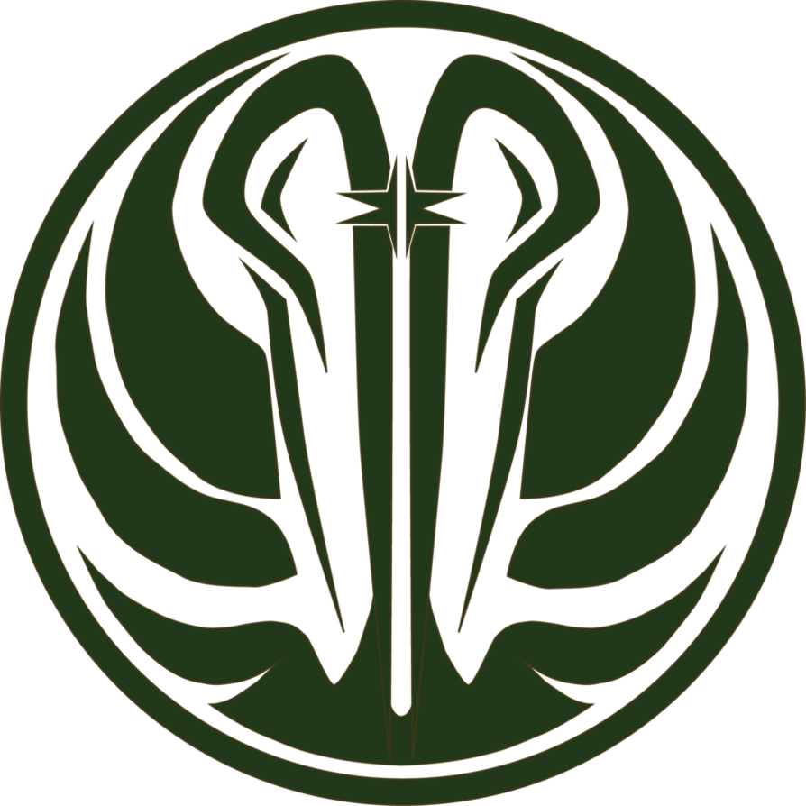 Republic Star Wars Emblem (894x894), Png Download