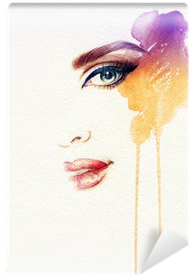 Beautiful Woman Face - Le Moineau (400x400), Png Download