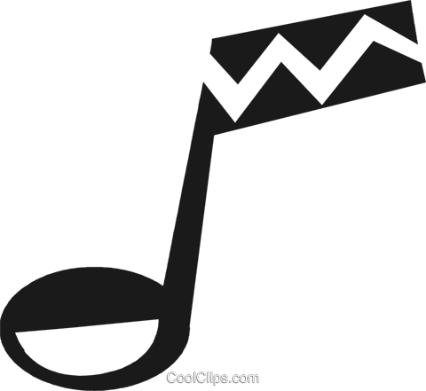 Nota Musical Libres De Derechos Ilustraciones De Vectores - Illustration (480x441), Png Download