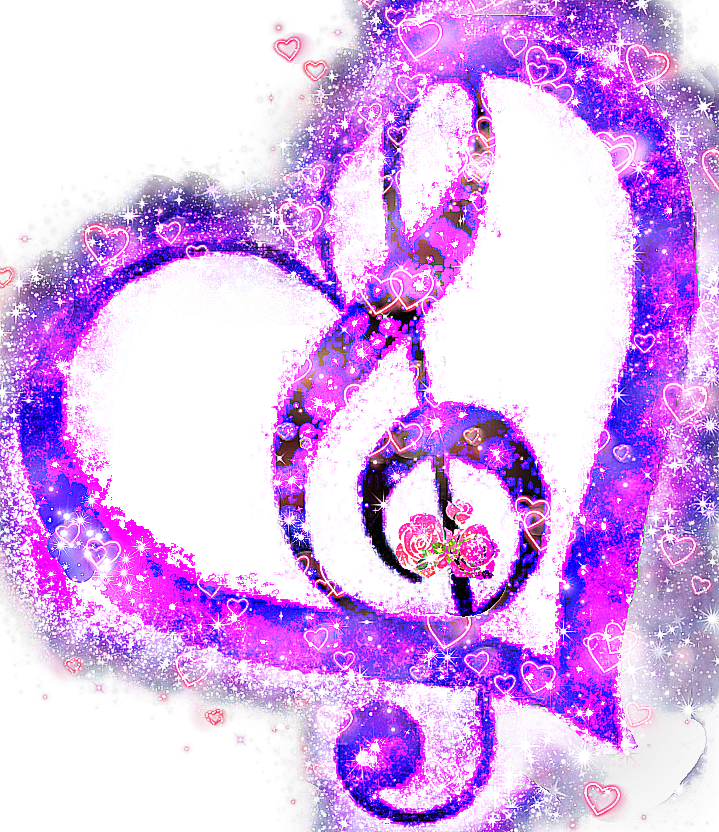 Nota Musical De Corazon Galactico🌟💫 - Musical Note (719x832), Png Download