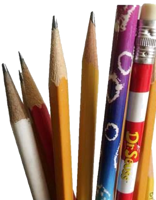 Pencils Upright - Wikimedia Commons (322x412), Png Download