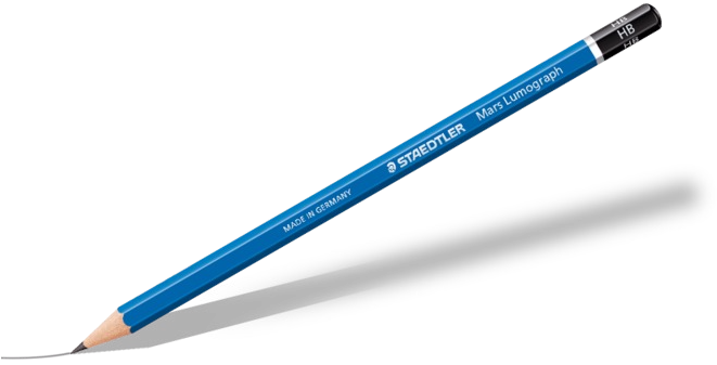 This Pencil And Eraser Combo From Staedtler Is A Must - 6h Pencil (700x394), Png Download