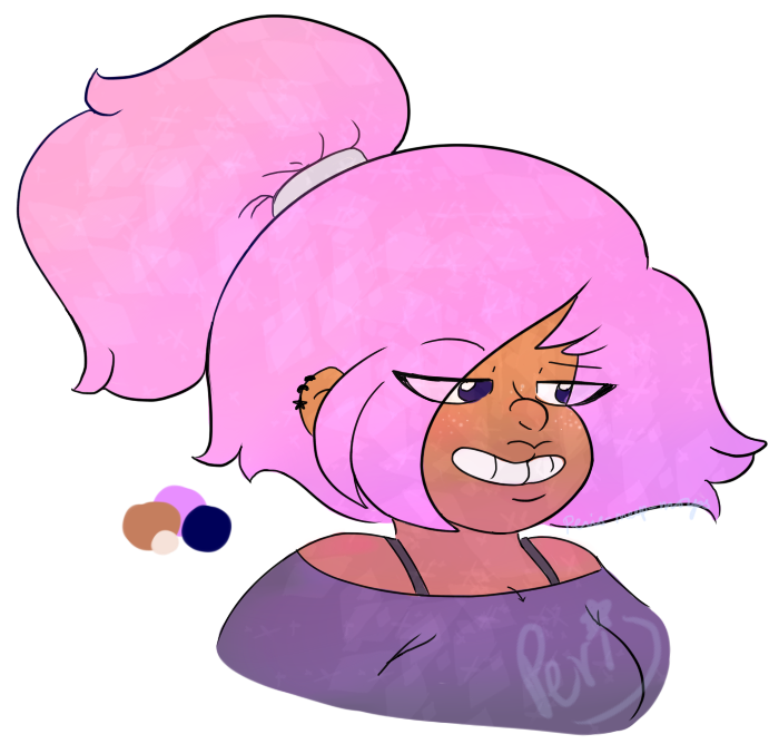 Human Amethyst, First Draft - Amethyst Steven Universe Gemlings (702x667), Png Download