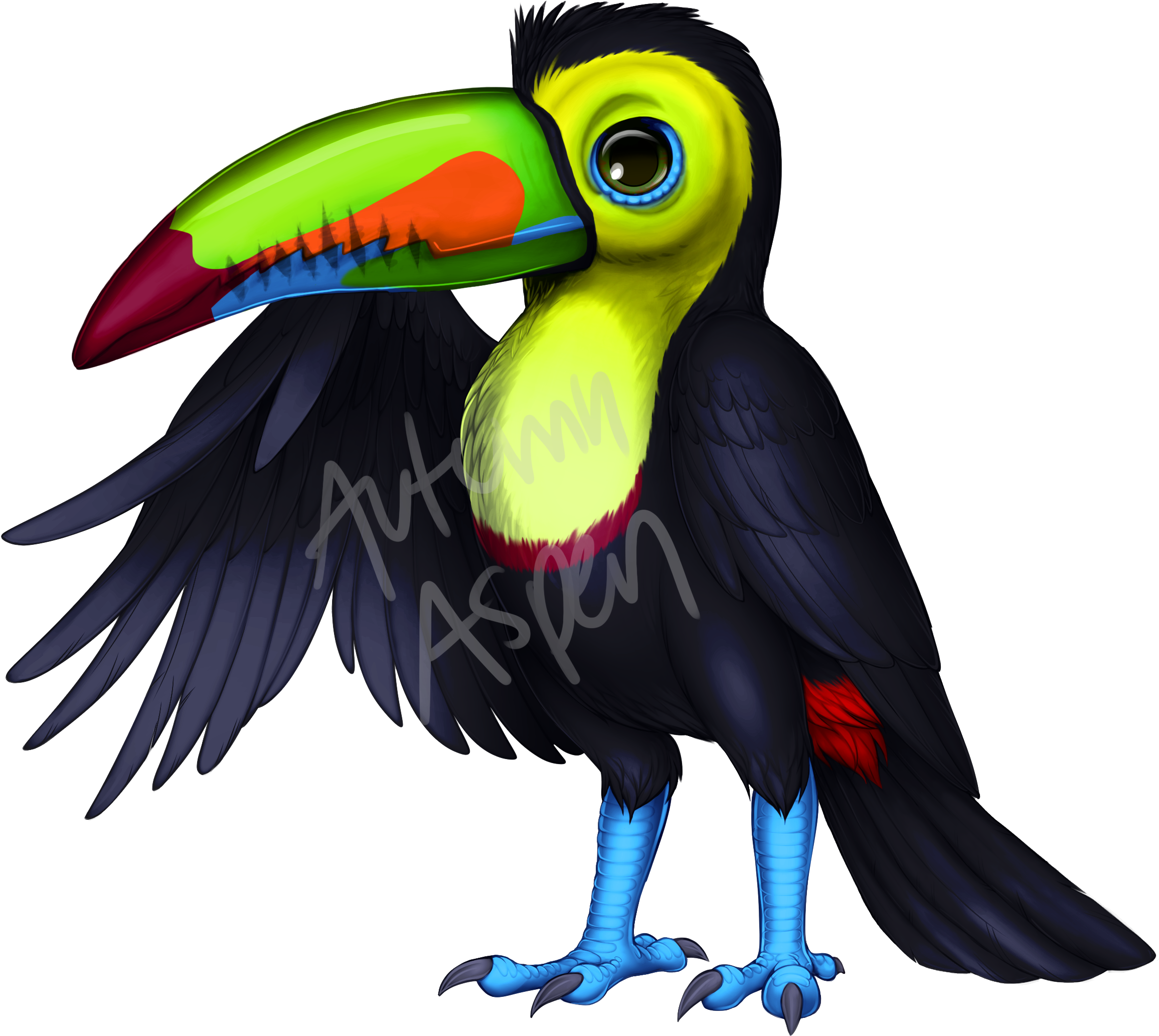 So Just Let Me Know What You Think And If You'd Like - Furvilla Birds (2400x2108), Png Download