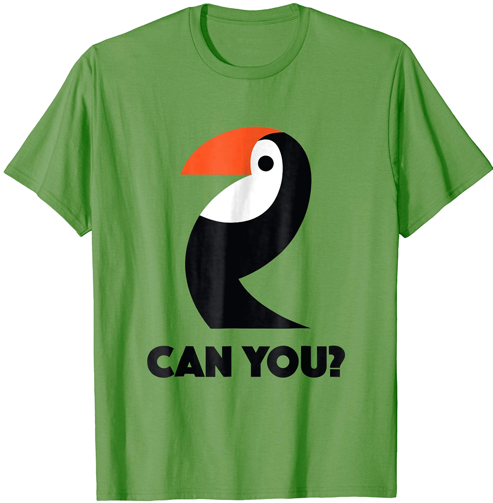 Toucan, Can You T-shirt - Bear Eat People Shirt (1000x1019), Png Download