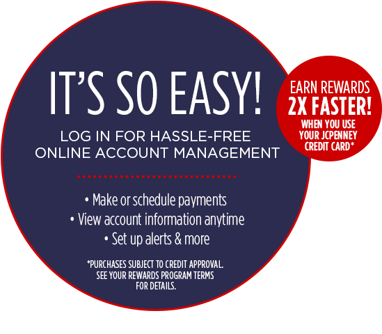 Welcome To The Jcpenney Credit Card Online Account - Credit Card (550x530), Png Download