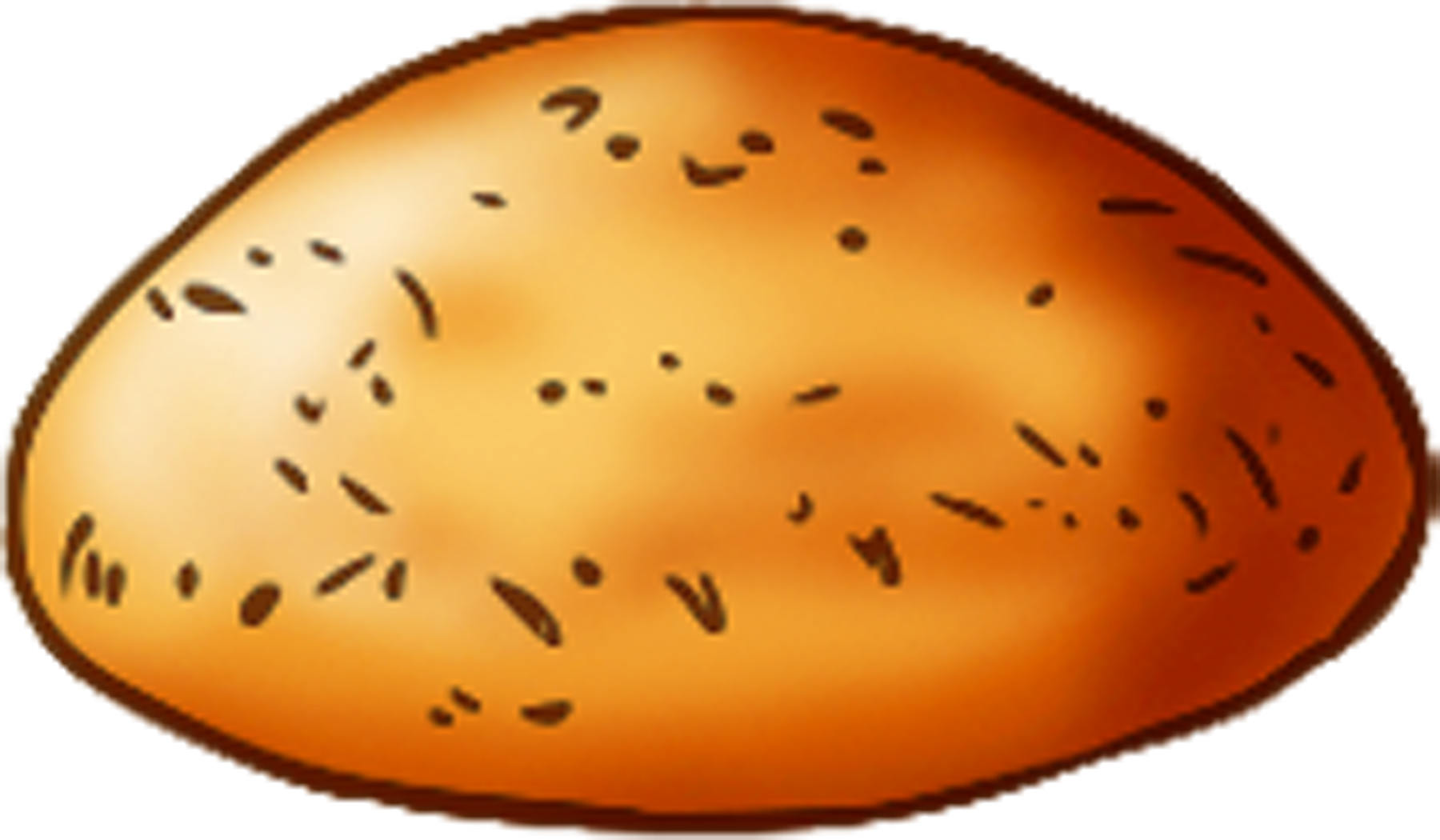 Bread Clipart Transparent - Transparent Clipart Bread (1800x1050), Png Download