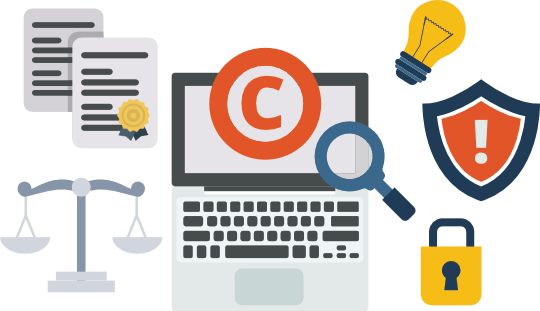 Image - Life Protection Of Copyright (540x311), Png Download