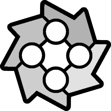 Ball22 - 40 Demon Ball Geometry Dash (360x360), Png Download