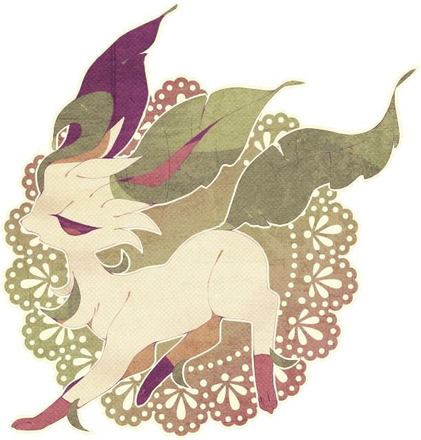Leafeon By Sylvaur-d93f2q1 - Animal Jam Clans (706x732), Png Download
