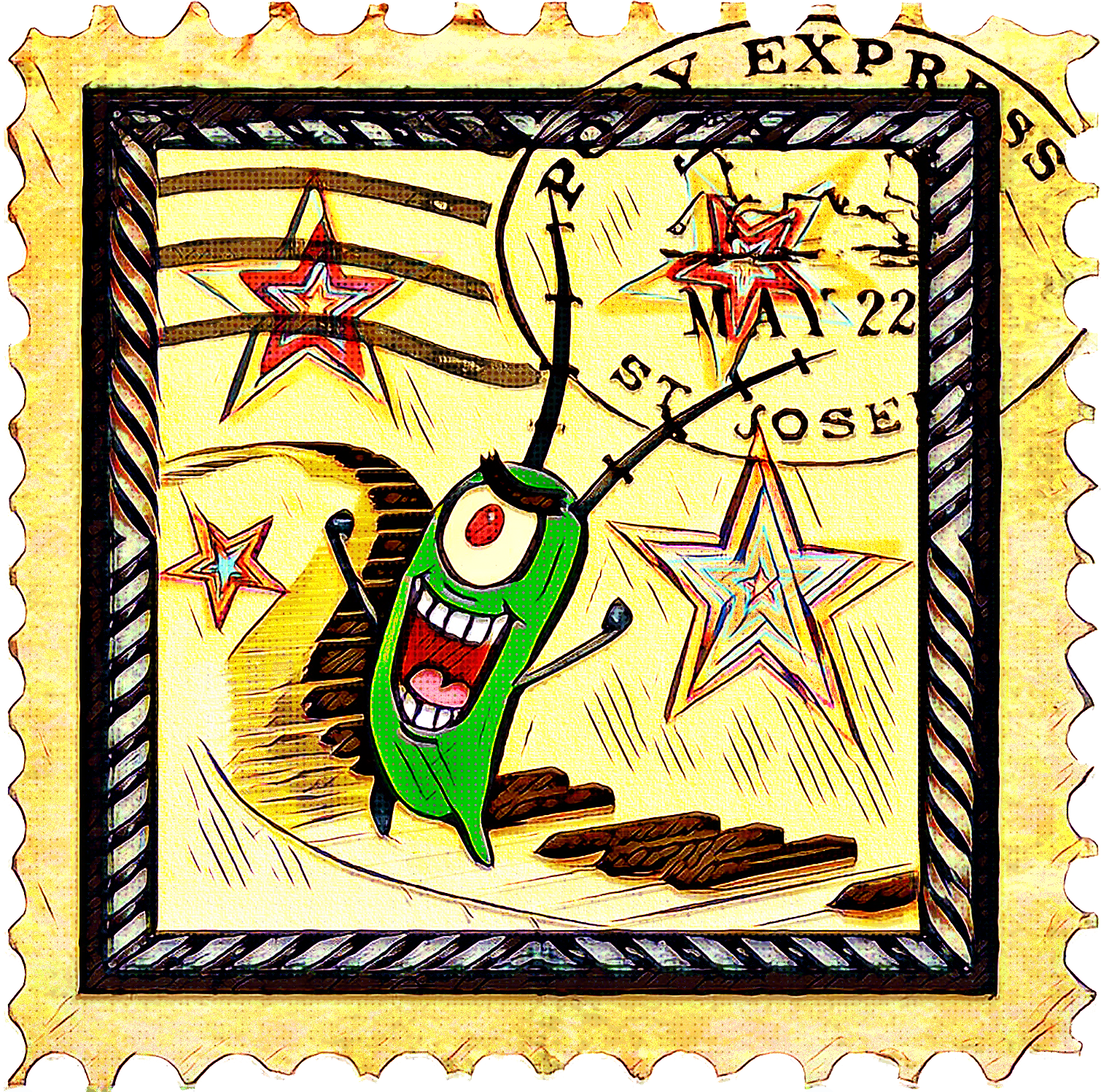 Plankton Spongebob, Krabby Patty, Mr Krabs, Plankton, (2048x1536), Png Download