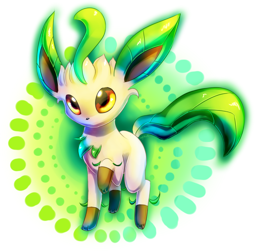 Leafeon Again By Togechu - Leafeon (894x894), Png Download
