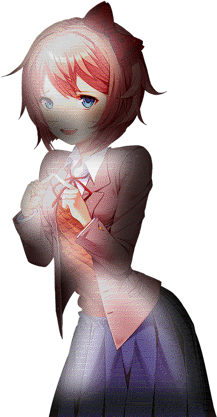 Edited Mediasayori But She Is Being Run From A Old - Illustration (960x960), Png Download