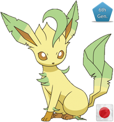 Clipart Free Library Birthday Event Pokemon Pokemonget - Pokemon Leafeon (458x458), Png Download