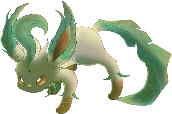Clipart Library By Weisseedelweiss On Deviantart - Leafeon Epic (670x500), Png Download