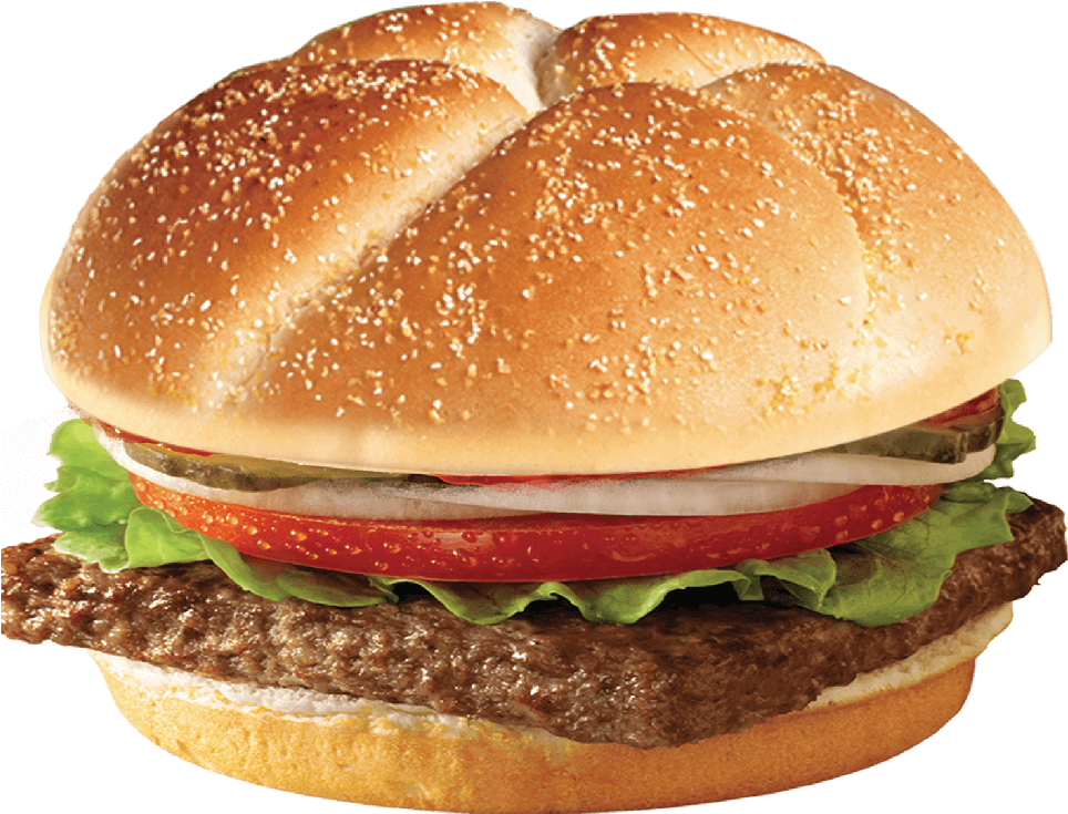 Detail Group Product - Beef Burger Deluxe Wendy's (1165x854), Png Download
