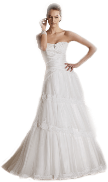 Free Png Bride Png Images Transparent - Wedding Dress Short Sleeves Lace (480x709), Png Download