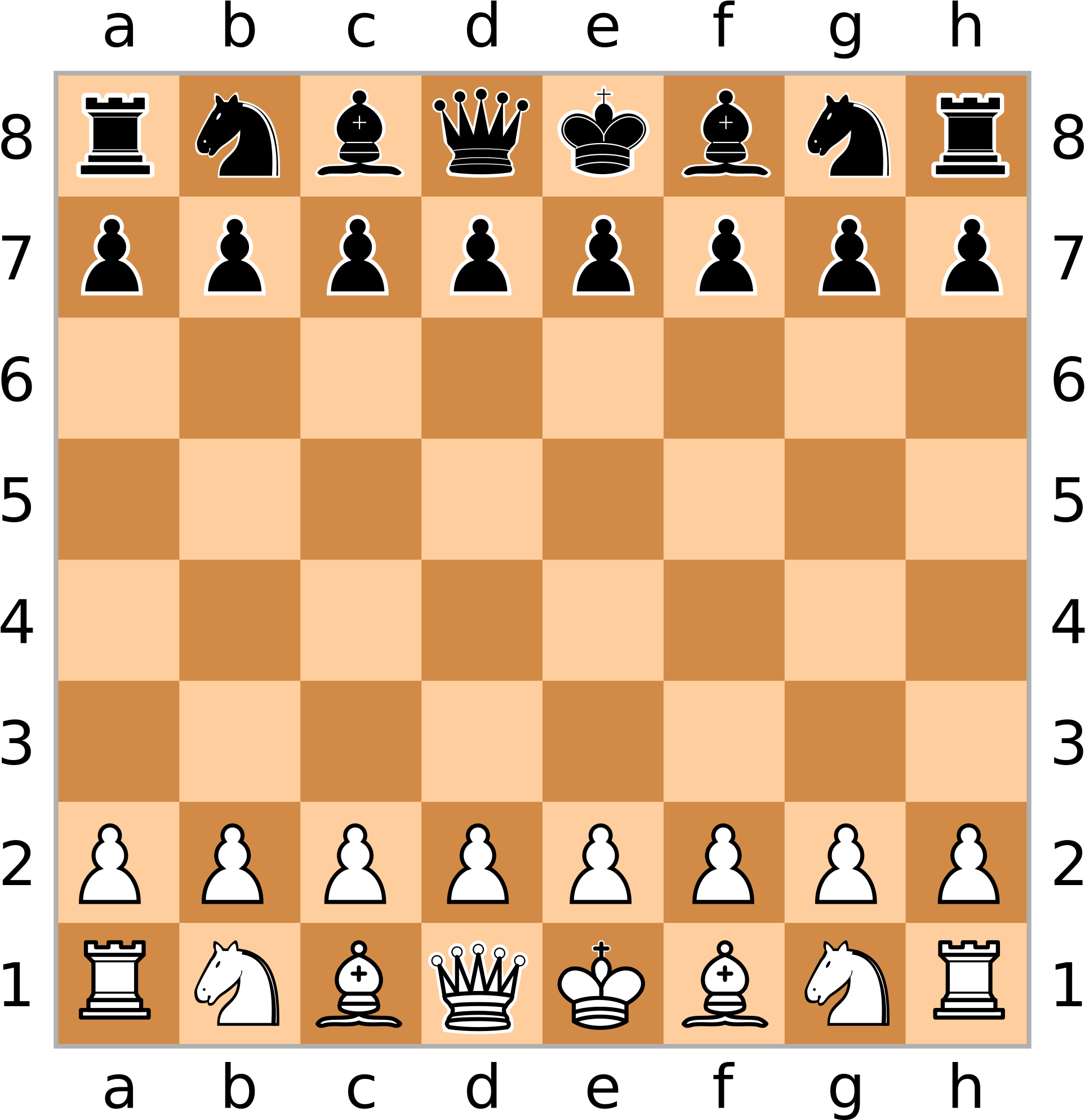 Open - Set Up Chess (2000x2033), Png Download