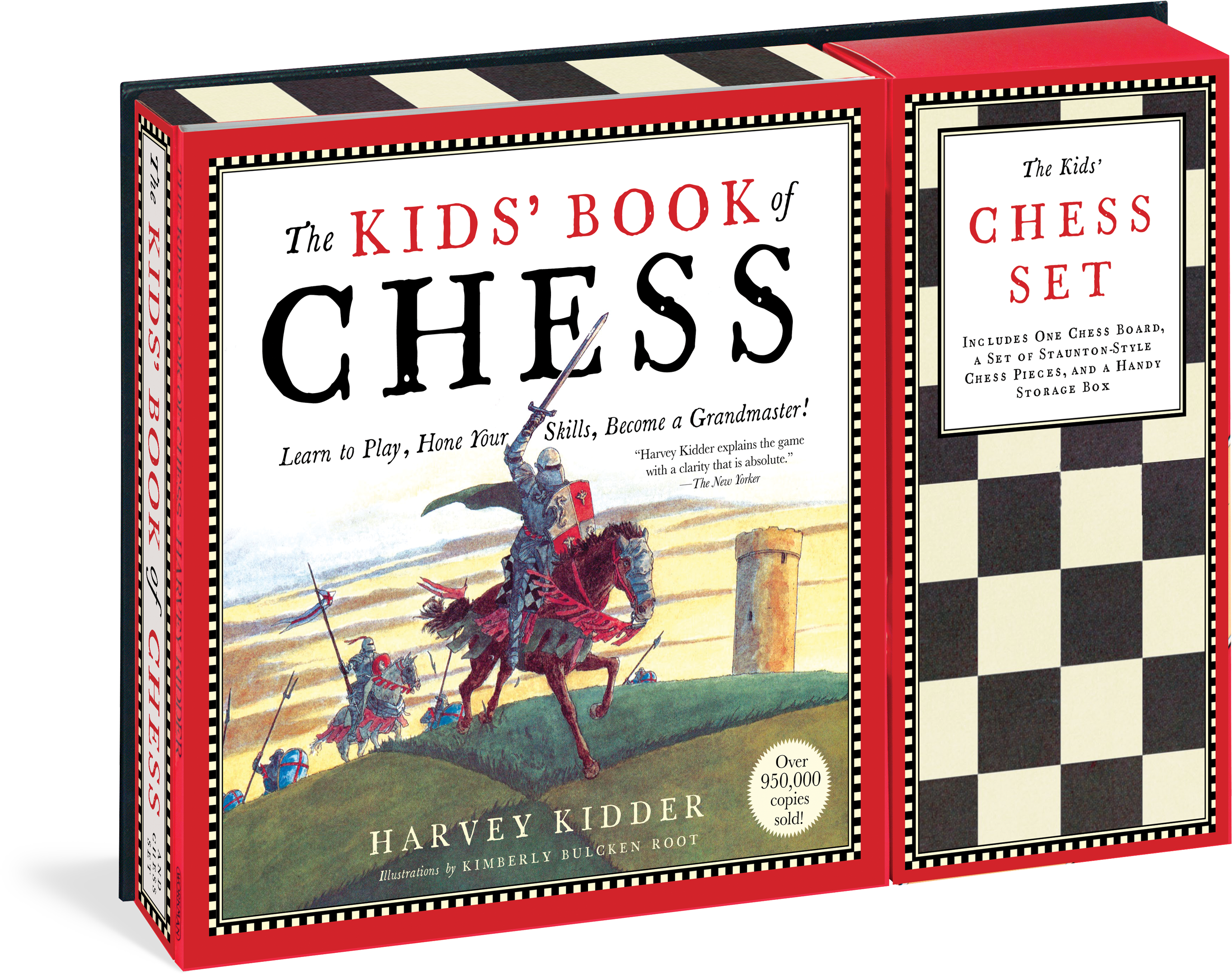 Kids' Book Of Chess And Chess Set - Kids Book Of Chess Harvey (2907x2250), Png Download