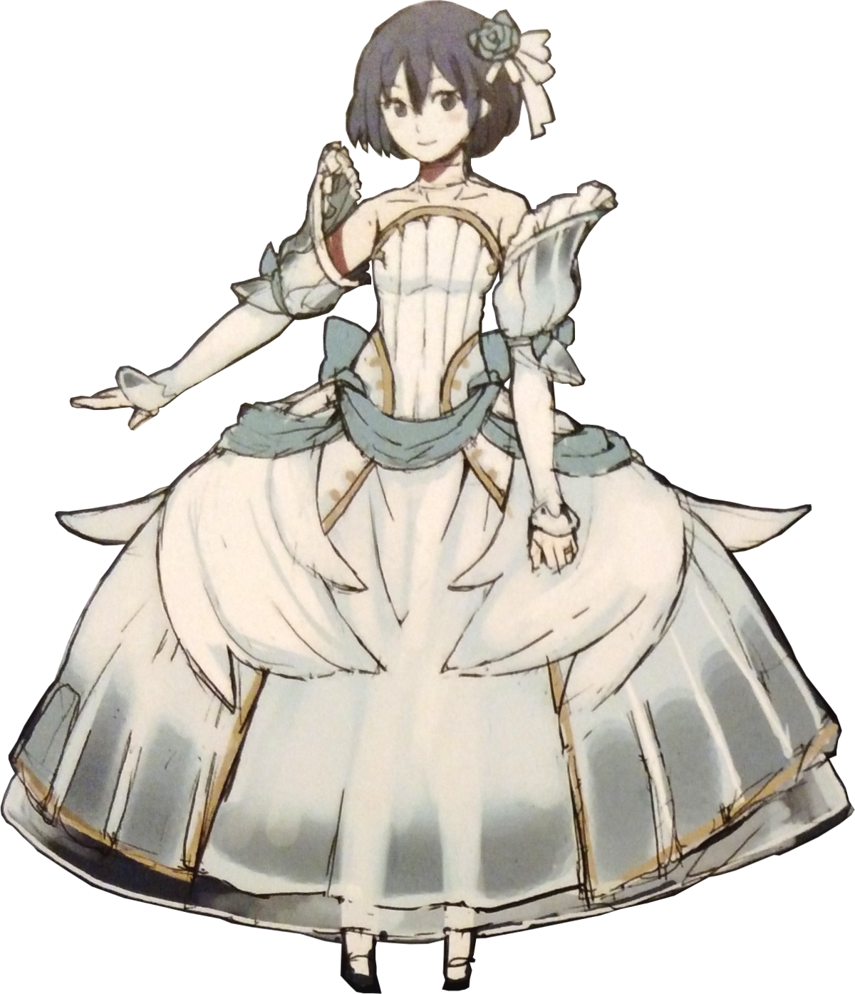 Fire Emblem Lucina Bride (1200x1394), Png Download
