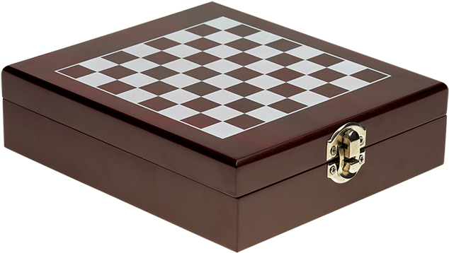 Detail - 21.7 Inch Wenge And Maple Deluxe Chess Board (700x700), Png Download