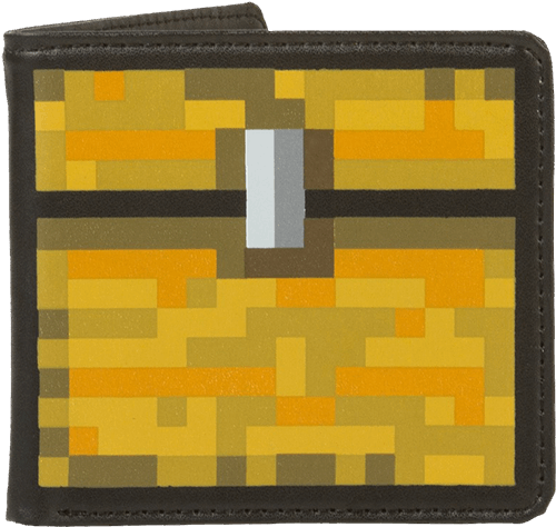 Minecraft Chest Wallet (600x600), Png Download