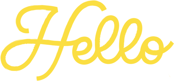 Hello - Portable Network Graphics (1000x312), Png Download