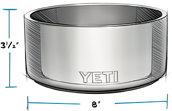 Boomer 8 Dog Bowl - Nissan (640x380), Png Download