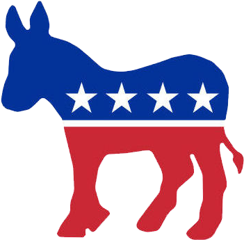 Democrats President Obama & Democrats, Republicans - Democratic Party Logo Png (363x345), Png Download