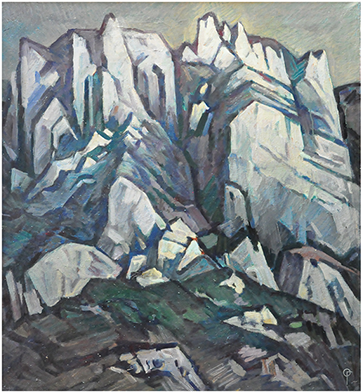 “young Man With Stereo” Oil On Canvas - Modern Art (417x417), Png Download