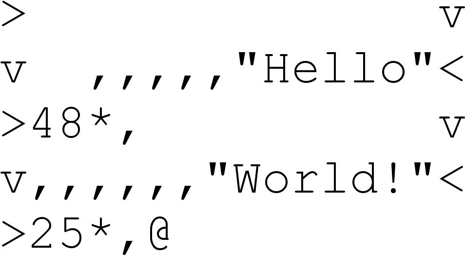 Hello World Befunge - Rat Pack (1000x575), Png Download
