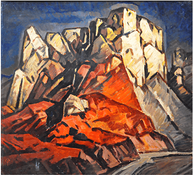 “young Man With Stereo” Oil On Canvas - Modern Art (417x417), Png Download