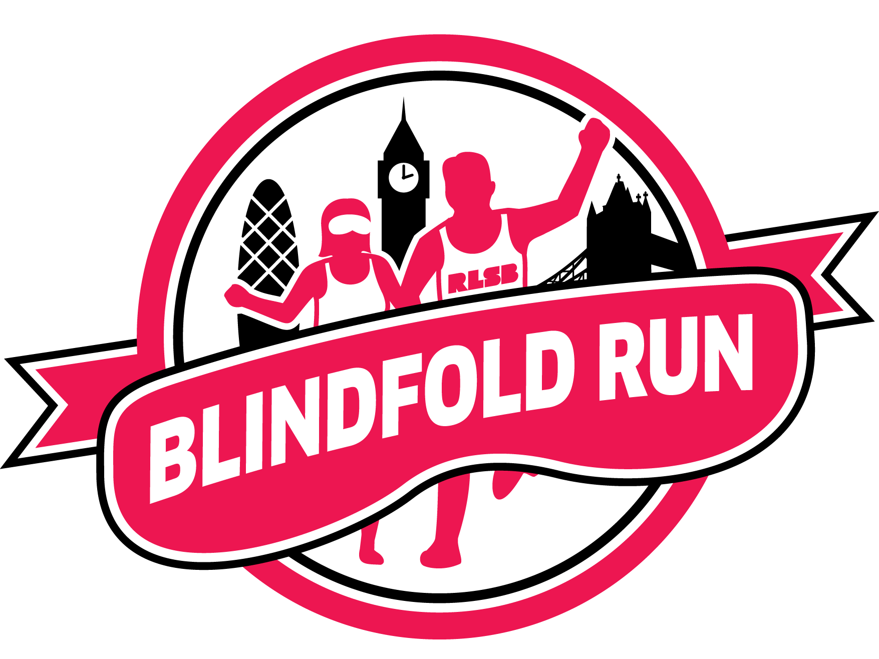 Blindfold Run - Illustration (1755x1316), Png Download