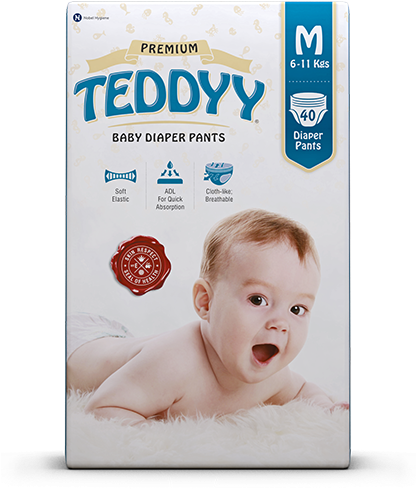 Premium Baby Diapers India - Nobel Hygiene Pvt Ltd (500x500), Png Download