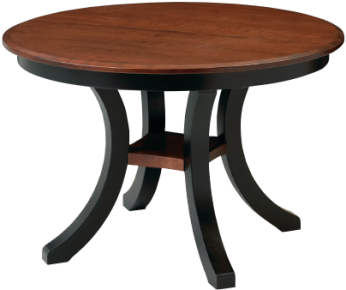 Harrison Table Solid Top - Round Table Png (478x289), Png Download