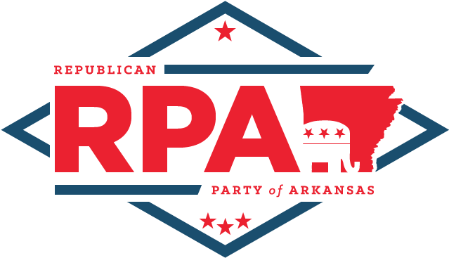 Arkansas Gop Logo - Republican Party Of Arkansas (647x374), Png Download