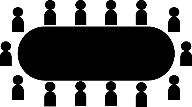 Conference, Meeting, Business, People, Roundtable - Conference Clipart (640x359), Png Download