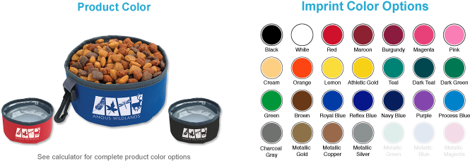 Collapsible Travel Pet Bowl - Norwood 50 Wholesale Collapsible Pet Bowl (720x260), Png Download