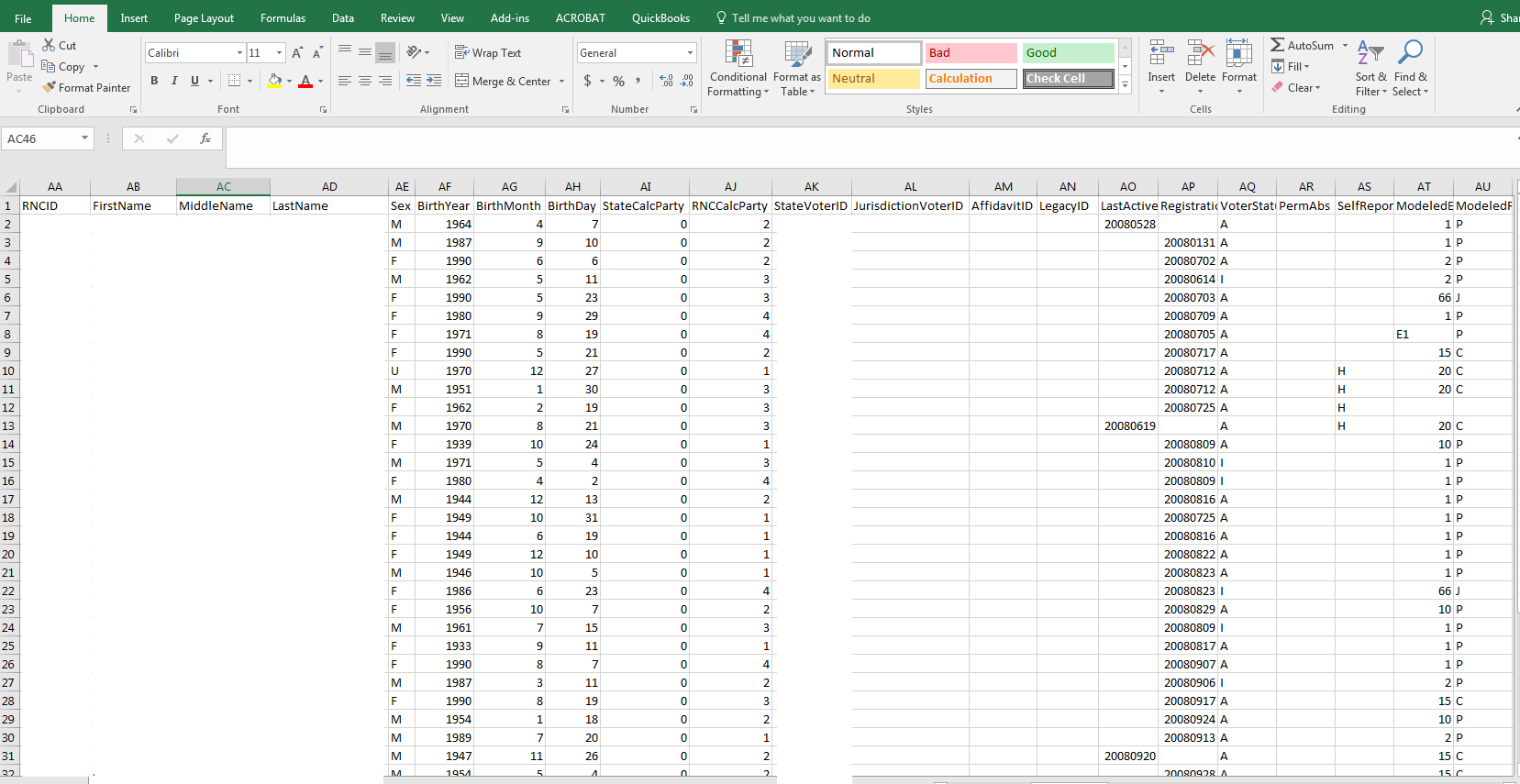 A California Based Security Researcher Says Republican - Republican Contractor's Database (1657x855), Png Download