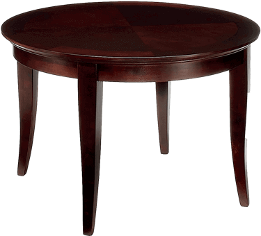 Metro Round Dining Table - End Table (648x432), Png Download