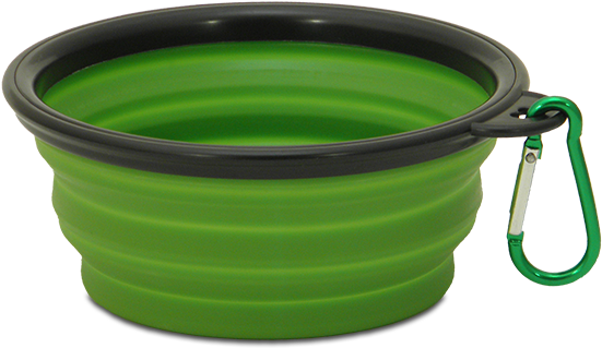 Collapsed Dog Bowl - Pet (600x600), Png Download