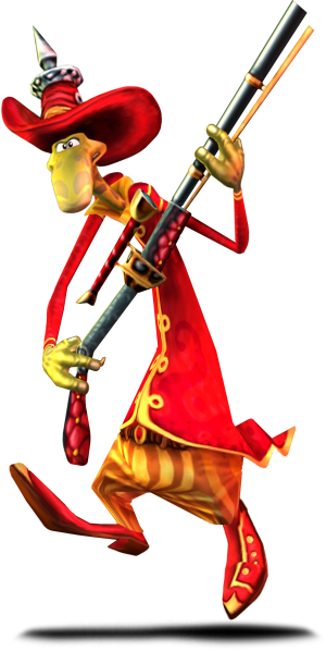 Count Razoff - Rayman Razoff (300x599), Png Download