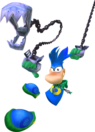 Rayman 3 Hoodlum Havoc (320x443), Png Download