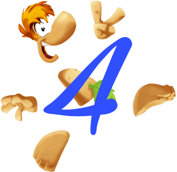 Rayman 4 It Could Happen - Rayman (617x600), Png Download