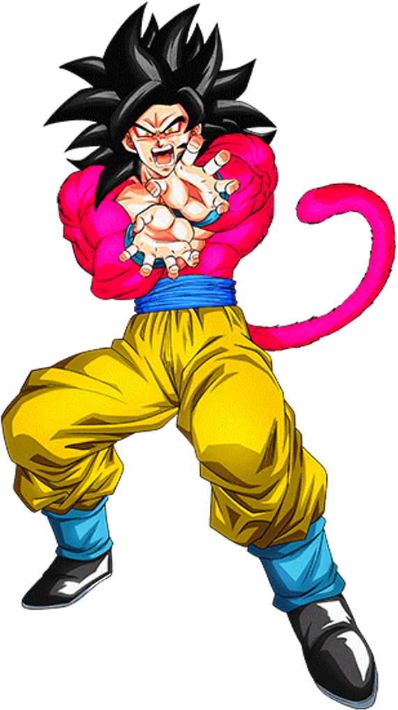 Goku Ss4 Kamehameha X10 By Alexiscabo1-daxaqlf - Goku Super Saiyan 4 (583x1024), Png Download