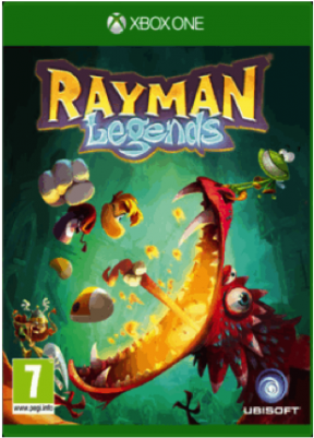 Xbox One Game - Xbox One Rayman Legends (550x400), Png Download