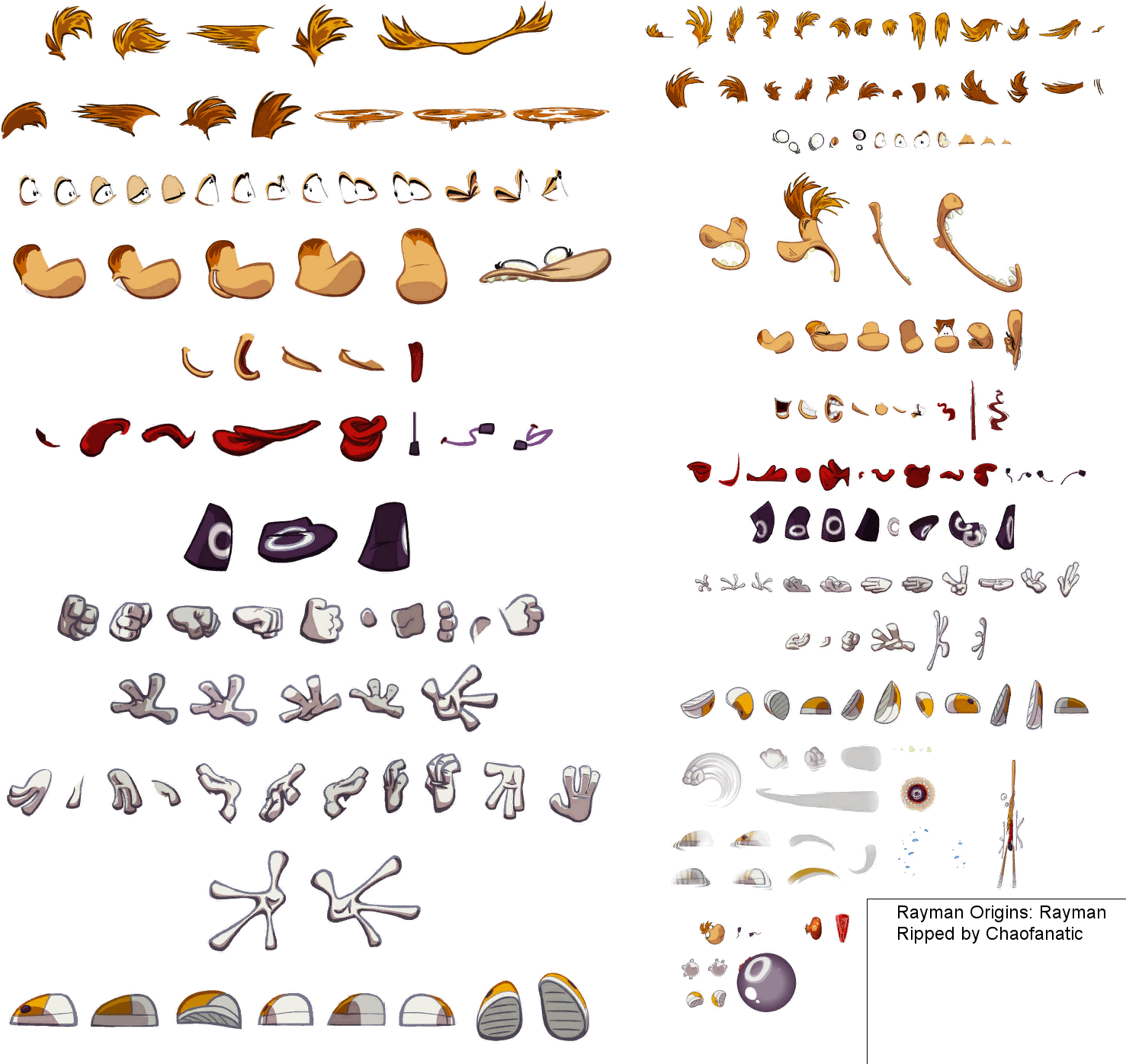 Click For Full Sized Image Rayman - Rayman Legend Game Sprite (1499x1408), Png Download
