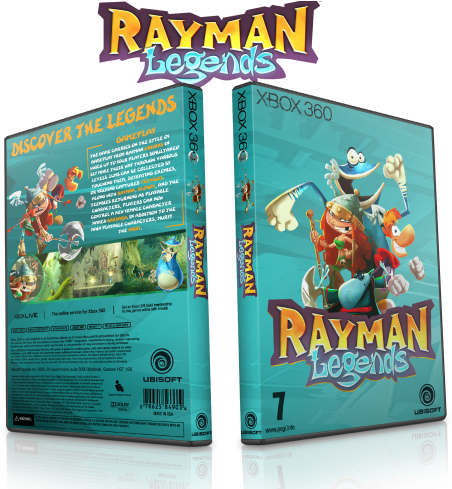 Rayman Legends Box Art Cover - Rayman Origins (700x488), Png Download
