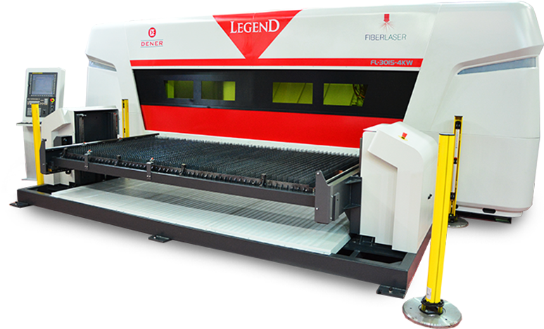 Hotspot Image - Dener Cnc Fiber Laser Cutting Machines (800x700), Png Download