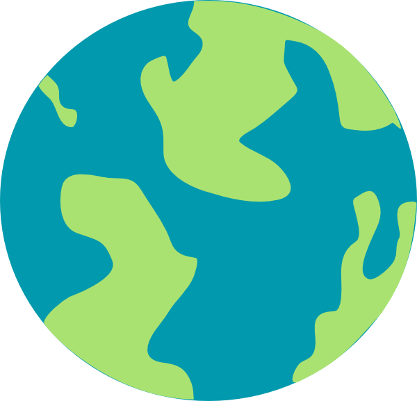 Flat Earth Clipart Clipartxtras - Globe Clip Art Png (600x577), Png Download